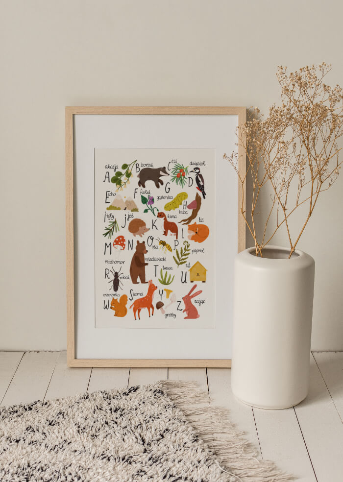 Forest Alphabet – 1